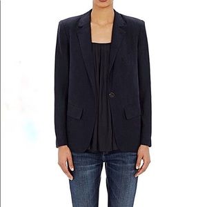 Ulla Johnson Rex Blazer, Navy Linen
